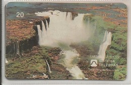 LSJP BRAZIL PHONECARD IGUAÇU NATIONAL PARK TELEBRAS - Brasilien