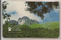 LSJP BRAZIL PHONECARD PICO NEBLINA NATIONAL PARK TELEBRAS - Brasilien