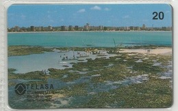 LSJP BRAZIL PHONECARD NATURAL POOLS TELASA - Brasilien