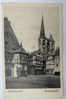 (11/1/33) Postkarte/AK "Halberstadt" Fischmarkt - Halberstadt