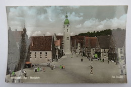(11/1/38) Postkarte/AK "Schwandorf I.Bay." Marktplatz - Schwandorf