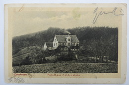 (11/1/42) Postkarte/AK "Edenkoben" Forsthaus Heldenstein - Edenkoben