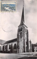 77 - JOUARRE : L'Eglise - CPSM Dentelée Noir Blanc Format CPA - Seine Et Marne - Autres & Non Classés