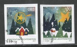 Liechtenstein, Mi 1879-80  Jaar 2017,   Op Papier,  Gestempeld, Zie Scan - Oblitérés