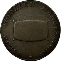 Monnaie, Grande-Bretagne, Shropshire, Halfpenny Token, 1794, Shrewsbury, TB+ - Andere & Zonder Classificatie