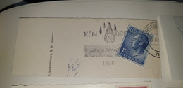 Water Eau Skull Luxemburg Luxembourg 1965 Cancel Cancellation - Inquinamento