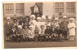 CPA 21 AUXONNE CARTE PHOTO ENFANTS DEGUISES BELLE CARTE !! - Auxonne