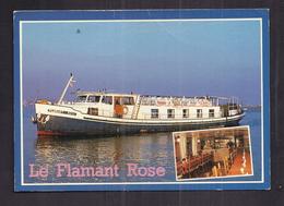 Delcampe - CPSM 34 - FRONTIGNAN - Croisières Fluviales Languedoc - A Bord Du FLAMANT ROSE - Sur Canal Du Midi Ou En Camargue Bâteau - Frontignan