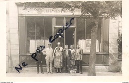 CARTE PHOTO DE VALBONNE ( DEVANTURE DU CAFE RESTAURANT DU PARC ) 1 ére - Non Classés