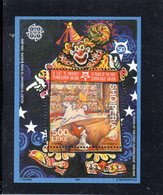 Bulgarie  2005 Belle Bloc MNH Europa Clown Tableau De Le Cirque écuyère 02629 - Circus