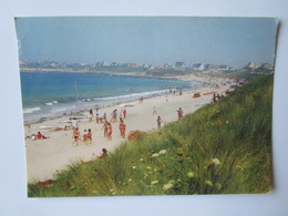 Plouescat. La Plage De Pors Gwen. JOS CT1030 Postmarked 1989 - Plouescat