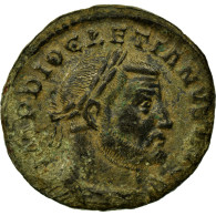 Monnaie, Dioclétien, Follis, Trèves, TTB, Billon, RIC:524a - La Tetrarchía Y Constantino I El Magno (284 / 307)