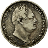 Monnaie, Grande-Bretagne, William IV, 6 Pence, 1831, TB+, Argent, KM:712 - H. 6 Pence