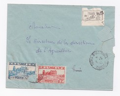 ENVELOPPE RECOMMANDEE DE TUNIS POUR TUNIS DU 09/03/1942 - Briefe U. Dokumente