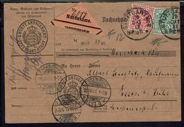 ALLEMAGNE - Timbres De Service N° 4 Et 5 Sur Colis Nachnahme De Stuttgart Pour Essen - B/TB - - Briefe U. Dokumente