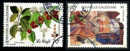 NOUV.-CALEDONIE 2002 - Yv. 869 Et 870 Obl.   Cote= 2,40 EUR - Caféier & Usine, Torréfacteur (2 Val.)  ..Réf.NCE24540 - Used Stamps