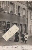 VAUJOURS - Maison ROUSSEL En Janvier 1909    ( Carte Photo ) - Other & Unclassified