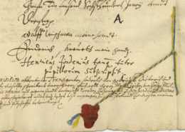 1632 BÜCKEBURG Niedersachsen RODENBERG Wischmann Kreveth Jördening Jordenius - Manuscritos