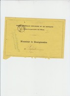 Enveloppe En Franchise De Port - De Bruxelles 4S - Vers Laforet  - Cachet Orchimont - 1869 - Franquicia