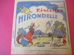 Buvard/Biscottes/HIRONDELLE/La Biscotte Naturelle/Le Renard Et La Cigogne  / SPRAE/CORBEIL-ESSONNES/Vers 1940-60  BUV427 - Zwieback