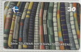 LSJP BRAZIL PHONECARD HANDICRAFTS CEARENSE TELEMAR - Brasilien