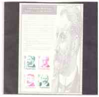 STAMP REPLICA CARD NO. 32   - 11.8.1994     /   1969  PRIME MINISTERS - Proofs & Reprints