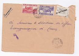 ENVELOPPE RECOMMANDEE DE TUNIS POUR TUNIS DU 29/05/1942 - Briefe U. Dokumente