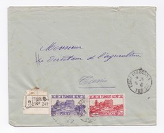 ENVELOPPE RECOMMANDEE DE TUNIS POUR TUNIS DU 03/03/1942 - Briefe U. Dokumente