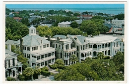 CHARLESTON, S.C. - ROOF TOPS OF CHARLESTON NEAR THE FAMOUS BATTERY - 1992 - Vedi Retro - Charleston