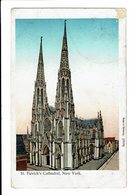 CPA - Carte Postale-New York - St Patrick's Cathedral -1913  - VM751 - Churches