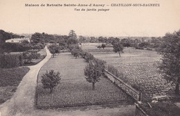 92 / CHATILLON SOUS BAGNEUX - MAISON DE RETRAITE SAINTE ANNE D'AURAY - VUE DU JARDIN POTAGER - Châtillon
