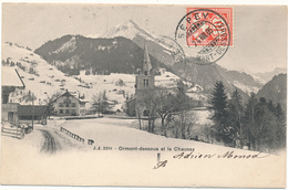 ORMONT DESSOUS, VD , Le Chaussy - Ormont-Dessous