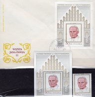Delcampe - Papst Pawel II.1979 Polska 2631+Block 75 **/FDC 21€ Krakow Marienkirche Ss Architectur Blocs Church Sheet Bf Poland - FDC