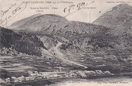 MONTGENEVRE  (05)  Et L'Obélisque ( Rocher De Tête Noire / L'Alpet / Col Du Carrier / Chaberton Fort Italien ) - Autres & Non Classés