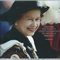 NEW ZEALAND Queen 80th Birthday    Presentation  PACK. 1 FDCS ONE SET Stamps 1set With  Jersey     SGms1273 - Storia Postale