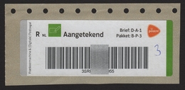 REGISTERED Vignette Label - Self Adhesive - USED But Still Adhesive! - NETHERLANDS 2019 - Franking Machines (EMA)