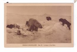 Missions Esquimaude Nord Canadien Chasse Ours Blanc Chiens  Missionnaires Oblats Canada - Yukon