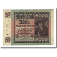 Billet, Allemagne, 5000 Mark, 1922-12-02, KM:81a, TTB - 5000 Mark