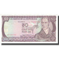 Billet, Colombie, 50 Pesos Oro, 1986, 1986-01-01, KM:425b, SPL - Colombie