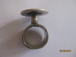 Ethiopia: Ring Made With A Ned Shilling - Wello (silver) - Anelli