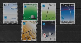 Serie De Grecia Nº Yvert 2114/19 ** DEPORTES (SPORTS) - Unused Stamps