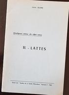 LATTES : Quelques Coins De Chez Nous. Jean SUIRE En 1963. FRAIS DE PORT INCLUS - Languedoc-Roussillon