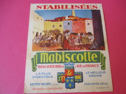 Buvard//Stabilisées/MABISCOTTE/Marché Algérien/Biscotterie Ile De France/MITRY-MORY (S&M)/Sirven/Vers 1940-1960  BUV437 - Bizcochos