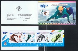 NORTH KOREA 2014 XXII OLYMPIC WINTER GAMES SOCHI STAMP BOOKLET - Winter 2014: Sotschi