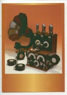 Récepteur Radiomodulateur Ducretet Haut-parleur Séparé - Amplion 1925 (carte Postale Vierge) Musée Radio Phonographe - Radio