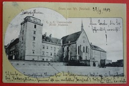 AUSTRIA - WIENER NEUSTADT ,K.u.K. THERESIANISCHE MILITAR AKADEMIE 1904 - Wiener Neustadt