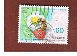 GIAPPONE  (JAPAN) - SG 1818   -   1985 INT. BEE-KEEPING CONGRESS  - USED° - Used Stamps