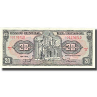 Billet, Équateur, 20 Sucres, 1988, 1988-11-22, KM:121Aa, SPL - Equateur