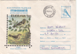 76797- HOUSE SPARROW, BIRDS, COVER STATIONERY, 1995, ROMANIA - Spatzen