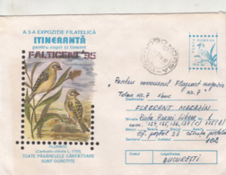 76800- HOUSE SPARROW, BIRDS, COVER STATIONERY, 1996, ROMANIA - Moineaux